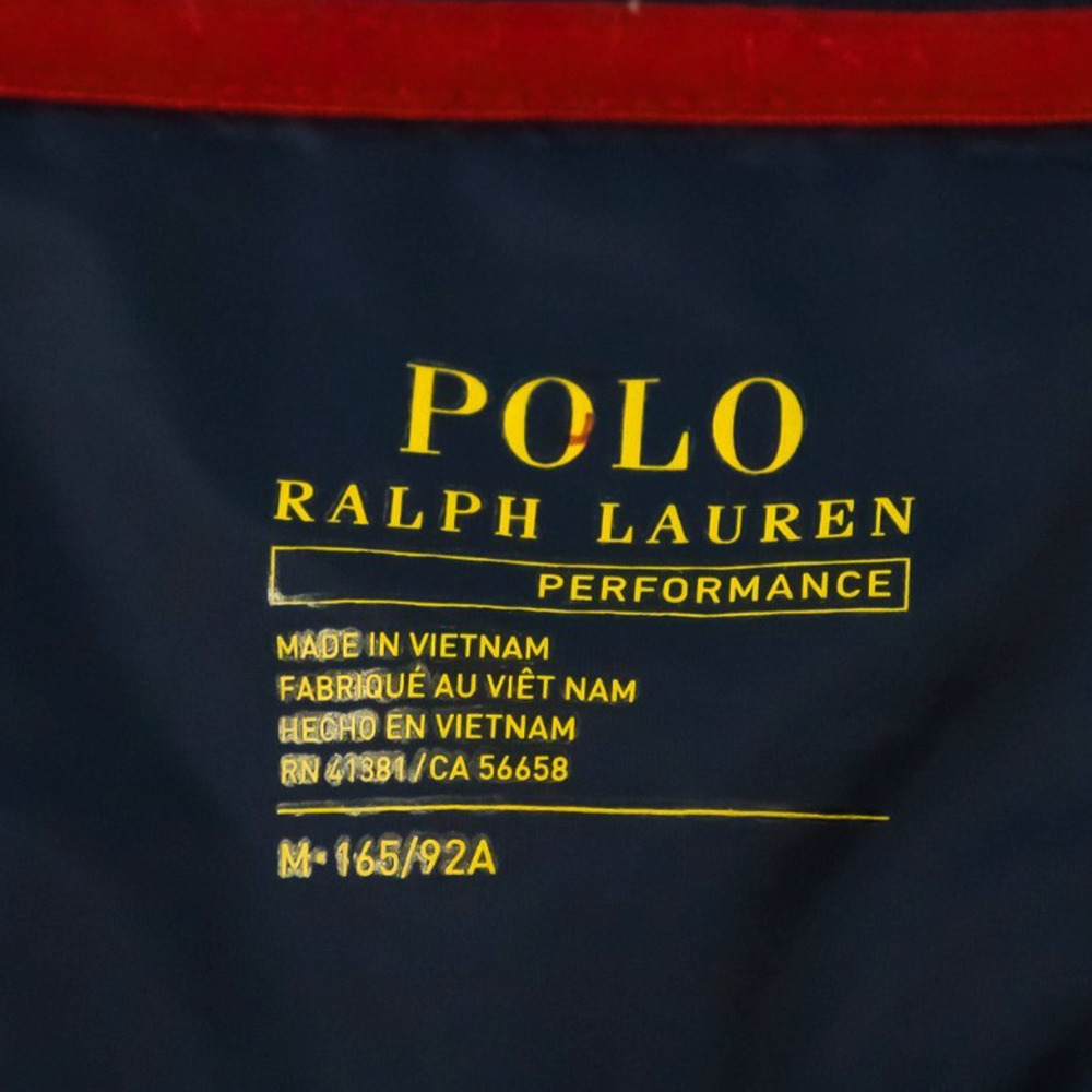 Polo Ralph Lauren Size Medium M Blue Performance US Open Full Zip Jacket - Picture 6 of 10